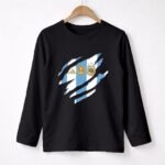 UNISEX - CAMISETA ARG DESGASTADO