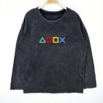 UNISEX - CAMISETA VINTAGE PLAY BOTONES