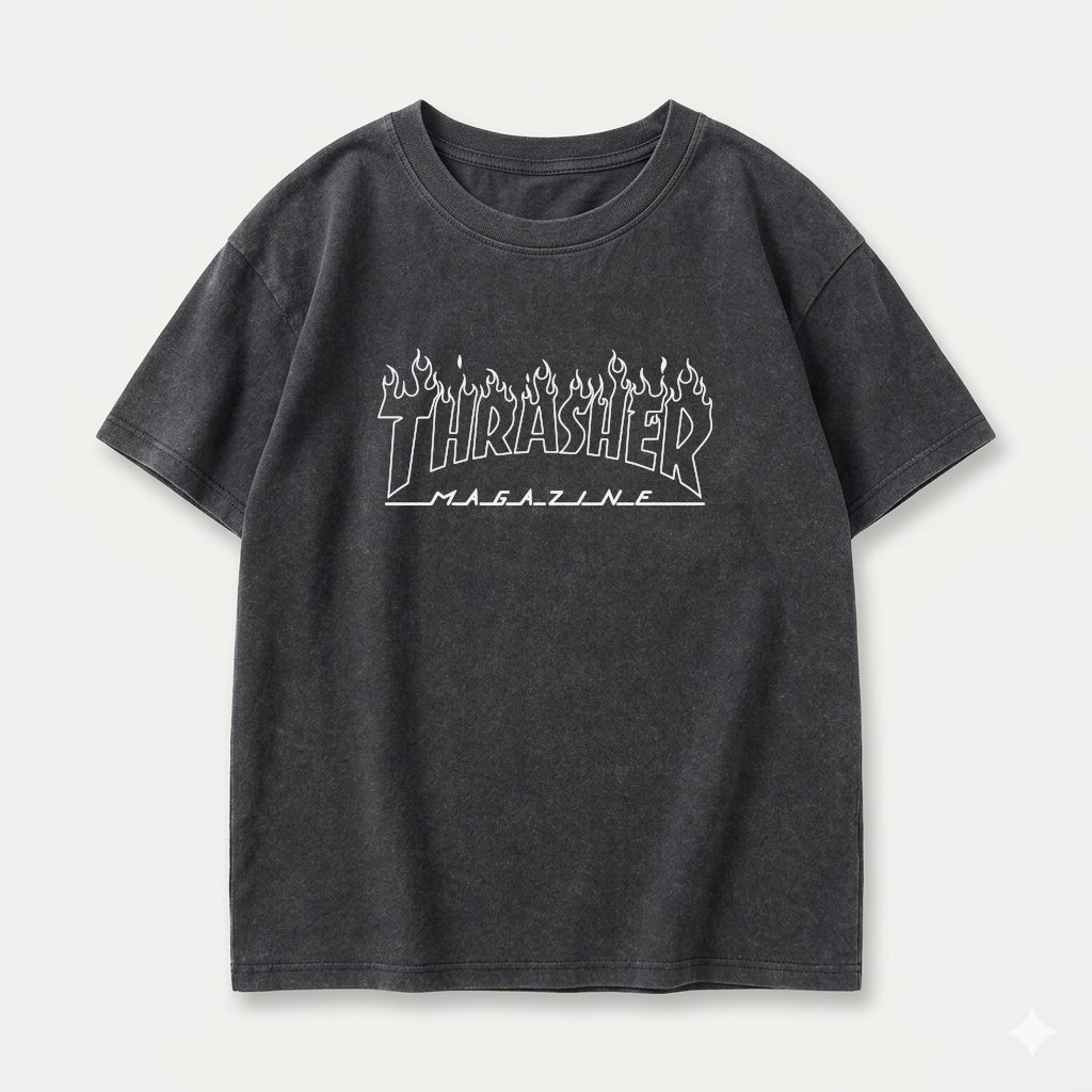 REMERA OVSIZE TRASHER LINEAL BATIK TRASHER LINEAL - Imagen 1